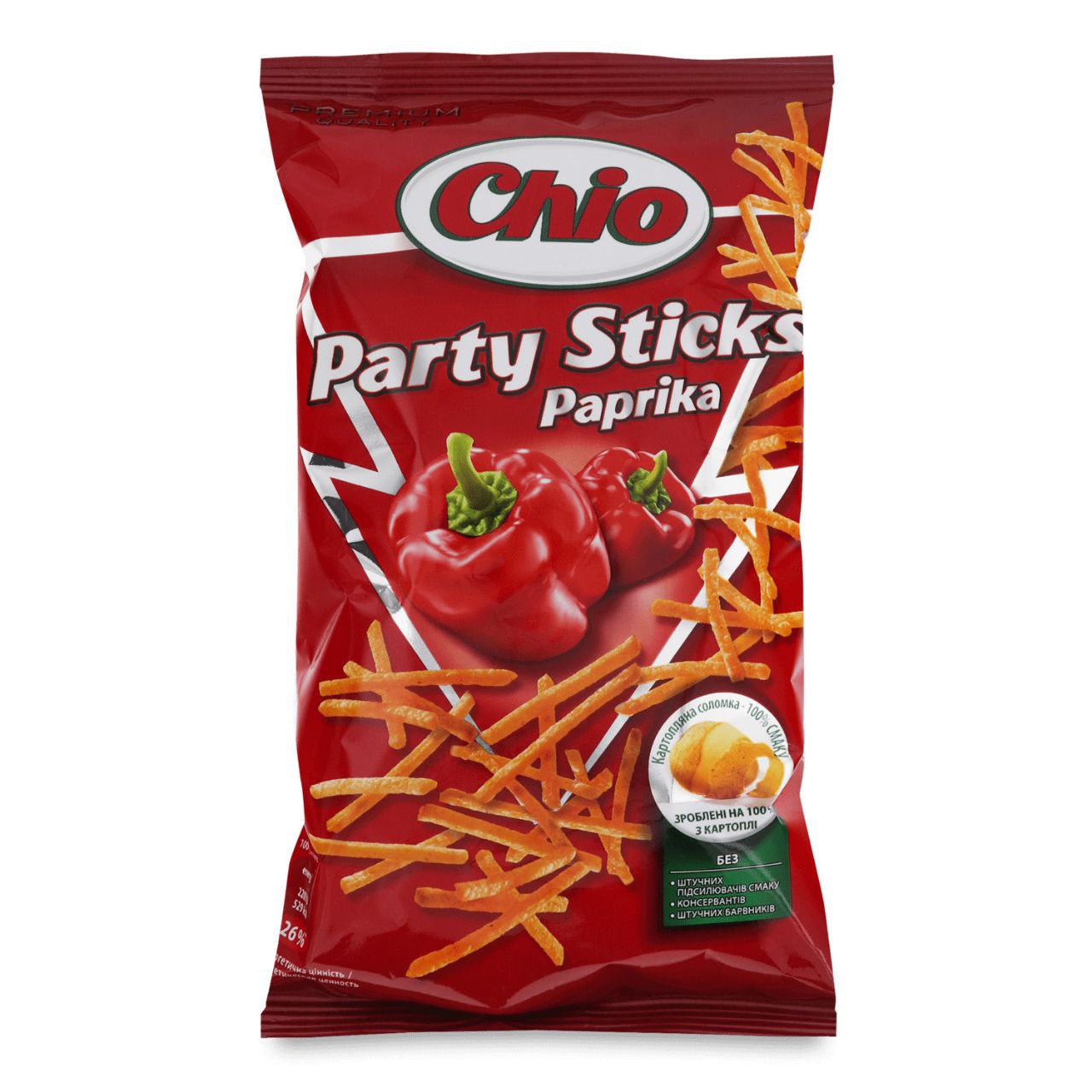 Картопляна соломка CHIO PARTY STICKS Паприка 70 г